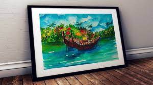 Onam Drawing Easy How To Draw Onam Festival Watercolor Painting Happ Painting Easy Drawings Drawing Competition