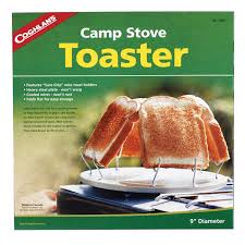 Coghlan S Camp Stove Toaster 9 Diameter Steel Silver Lightweight Fits On Single Or Double Gas Burner Walmart Com Camping Stove Camp Kitchen Camping Supplies