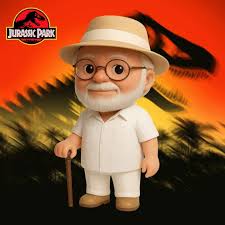 🦖 John Hammond Chibi Jurassic Park・ STL File for 3D printing・Cults