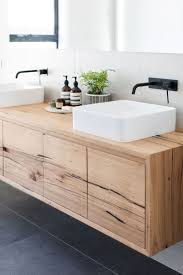 30 Wonderful Single Vanity Bathroom Design Ideas To Try In 2020 Timber Bathroom Vanities Wooden Bathroom Vanity Bathroom Design