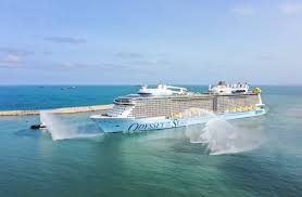 The second quantum ultra class ship arrives to haifa, israel in. New Royal Caribbean Cruise Ship Arrives At New Homeport