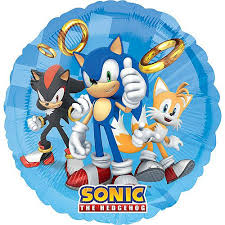 Sonic The Hedgehog Balloon Party City Sonic The Hedgehog Sonic Birthday Sonic Birthday Parties