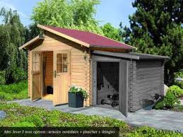 Abri En Epicea Jever Cabanon Moderne Abri De Jardin Dessins Carport