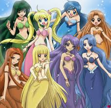 Anime Pichi Pichi Pitch Sirenas Sirena Anime Dibujos Animados