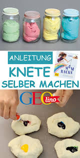 Knete ist ein material, an dem sowohl kinder als auch erwachsene ihren spaß haben. Knete Selber Machen So Geht S Geolino