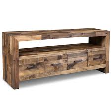 Knotty Pine Tv Stand Reclaimed Wood Tv Console Table Rustic Wood Tv Console Rustic Tv Stand Tv Stand Natural Wood