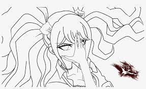 Simply click to download the design that you would like to color.when you are done, we'd love to see your finished work. Celestia Ludenberg The Gambler From Dangan Ronpa Coloring Danganronpa Coloring Pages Transparent Png 1280x720 Free Download On Nicepng