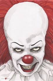 Pennywise The Clown It Stephen King Clown Horror Pennywise The Clown Horror Movie Art