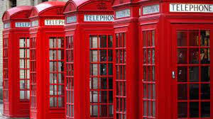The stately phone box, with its red hue, sloped roof, and royal insignia, is an. B Ringing New Life To Britain S Old Red Phone Boxes Itv News Border