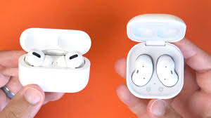 After all, they have active noise cancellation (anc), 360 audio, and ipx7 water resistance, as well as a decent price point. Samsung Galaxy Buds Live Vs Apple Airpods Pro Youtube