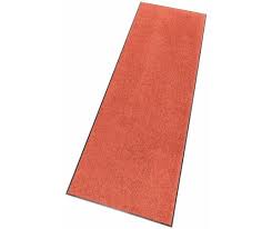 loper in de leur terracotta vloerkleed terracotta loper