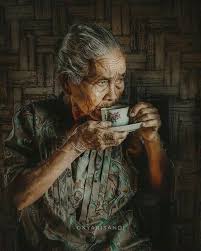 Nikmatnya Wedang Kopi Lukisan Wajah Kehidupan Pedesaan Fotografi