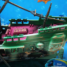 We are a brand made by pet lovers, for other pet lovers 24 12cm Large Aquarium Decoration Plactic Aquarium Ship Boat Air Split Shipwreck Fish Tank Decor Buy At A Low Prices On Joom E Commerce Platform