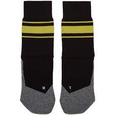 District Vision Black And Yellow Falke Edition Sindo Socks District Vision