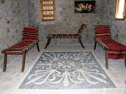 House In Ancient Greece The Room Of The Men The Andron Ancient Greece Ancient Greek House Greek Bedroom