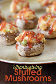 How to make the most of thanksgiving leftovers. Thanksgiving Stuffed Mushrooms Recipe Appetizer Recipes Appetizer Bites Stuffed Mushrooms