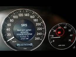 Removed Error Srs Restraint System Defective Mercedes W211 W219 Reset Restraint System Defect Srs Youtube