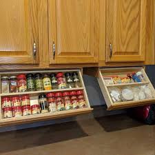 Under Cabinet Spice Rack In 2020 Cabinet Spice Rack New Kitchen Cabinets Kitchen Cabinet Organization