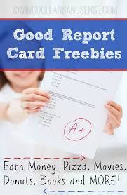 Contact your company to license this image. 2021 Good Report Card Freebies Saving Dollars Sense