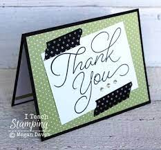 Create your own custom thank you card designs for free with canva's impressively easy to use online card maker. How To Make Cute Thank You Cards Fast And Easy I Teach Stamping