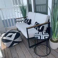Only drawback is putting it together. Henning Patio Loveseat Project 62 Patio Loveseat Small Balcony Decor Balcony Furniture