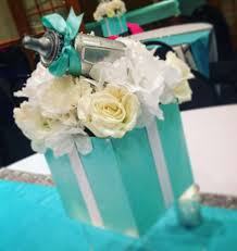This adorable baby & co. Tiffany Co Baby Shower Party Ideas Photo 1 Of 8 Catch My Party