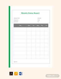 10 mistakes to avoid when writing a recommendation letter. 33 Free Weekly Report Templates Pdf Word Docs Pages Free Premium Templates