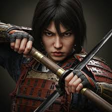 Katana vs Naginata in feudal warfare