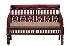 Custom sofa co was founded by twin brothers, and sofa designers, diego and damian. Shilpi Handmade Sheesham Wooden Intricate Motif Designs Two Seater Sofa Couches Honey Great Finishing Polish