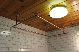 Diy Copper Shower Curtain Rod Clawfoot Tub Shower Curtain Clawfoot Tub Shower Diy Shower Curtain