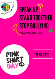 It is a day when people how did pink shirt day begin? Das Jugendrotkreuz In Nordrhein Pink Shirt Day 2020