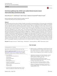 Total food service is a monthly b2b foodservice publication and website covering foodservice and hospitality. Pdf Common Pathways By Which Non Native Forest Insects Move Internationally And Domestically
