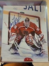 The original was painted using acrylics on canvas. Dominik Hasek Autograph For Sale Picclick