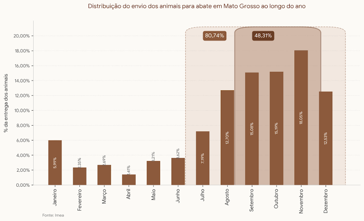 Confinamento em MT cresce 43% e deve atingir 1,33 milh&atilde;o de animais em 2026, aponta Imea - Midia Rural