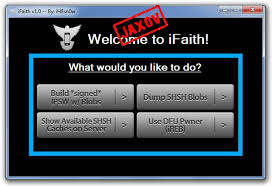 Create Signed Ipsw Using Ifaith To Restore Iphone Without Shsh Blobs