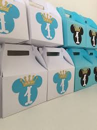 Baby 1st Birthday Goodie Bag Ideas Would Be A Super Cute Goodie Bag For A Kids Birthday Minnie Mouse Theme Party Mickey Birthday Mickey Mouse 1st Birthday