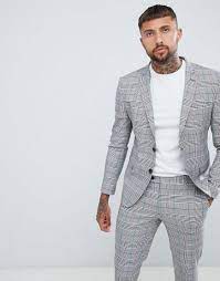 Découvrez un grand choix de costume carreaux homme aux meilleurs prix. Veste De Costume Carreaux Prince De Galles Boohooman Pour Homme En Coloris Gris Lyst