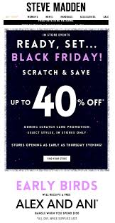 Steve Madden Black Friday Ad Page 1 Black Friday Black Friday Ads Black Friday Email
