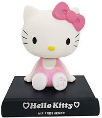 Check spelling or type a new query. Amazon Com Cartoon Hello Kitty Bobble Head Car Decoration Accessories Cute Car Accessories Hello Kitty Cat Car Dashboard Bobbleheads Silicone Cartoon Cat Bobble Head Doll Anime Cartoon Cake Decorations Pink Toys