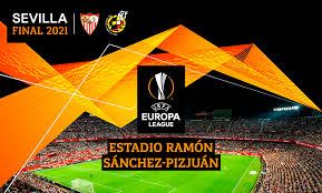 Europa league logo by unknown author license: The Ramon Sanchez Pizjuan Will Host The Final Of The Uefa Europa League In 2021 Sevilla Fc