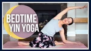 This particular yoga practice targets your bones, fascia, joints and ligaments and the focus often lies on the lower body, i.e. 30 Min Bedtime Yin Yoga Yin For Sleep No Props Yoga With Kassandra