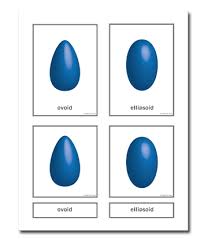 Nomenclature Cards Geometric Solids Montessori Materials Montessori Printables Montessori