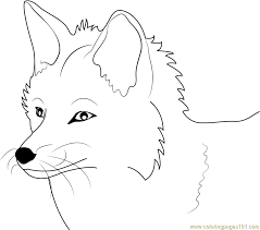 Bundled up fox coloring page at primarygames free bundled up fox coloring page printable. Fox Face Coloring Page For Kids Free Fox Printable Coloring Pages Online For Kids Coloringpages101 Com Coloring Pages For Kids