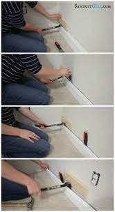 Removing Baseboard Without Damage Sawdust Girl Diy Home Improvement Removing Baseboards Baseboards