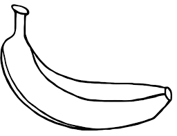 One Banana Fruits Coloring Pages Fruit Coloring Pages Food Coloring Pages Fruit Printables