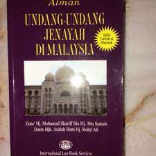 (editor, azhar yahya) pelaksanaan kanun jenayah syariah: Alman Undang Undang Jenayah Di Malaysia Books Stationery Books On Carousell