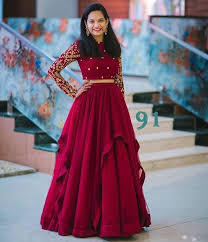Textile Mall Designer Lehenga Choli Indian Gowns Dresses Indian Wedding Gowns Fashion Dress Party