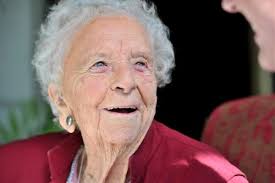 Birthday cheer at 102 years