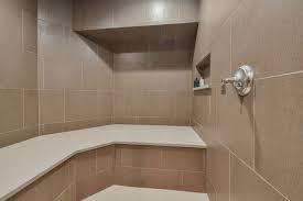 Who wants to get hurt while taking a shower? Dennis Adelina S Basement Bathroom Pictures Home Remodeling Contractors Sebring Design Build