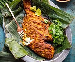 Lemongrass and coconut curry roast fish - Nadia Lim